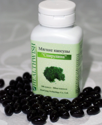Мягкие капсулы "Спирулина"